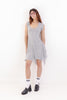 Future Classics <br>  Y2K deconstructed jersey dress with ruffled back