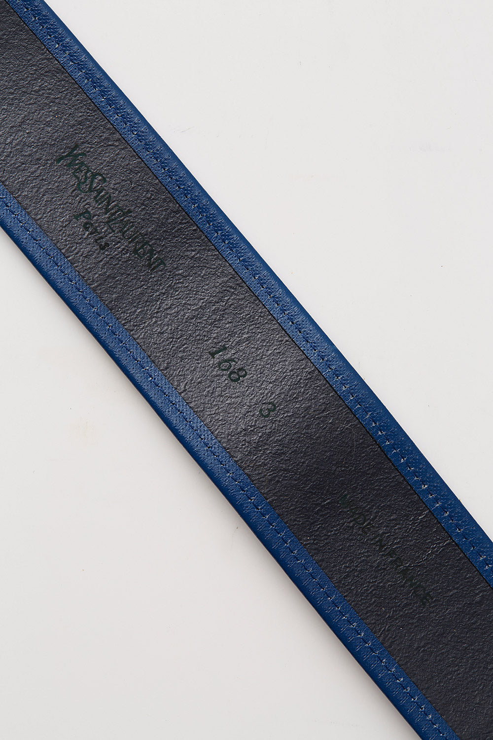 Yves Saint Laurent <br> 1970's snakeskin & leather belt