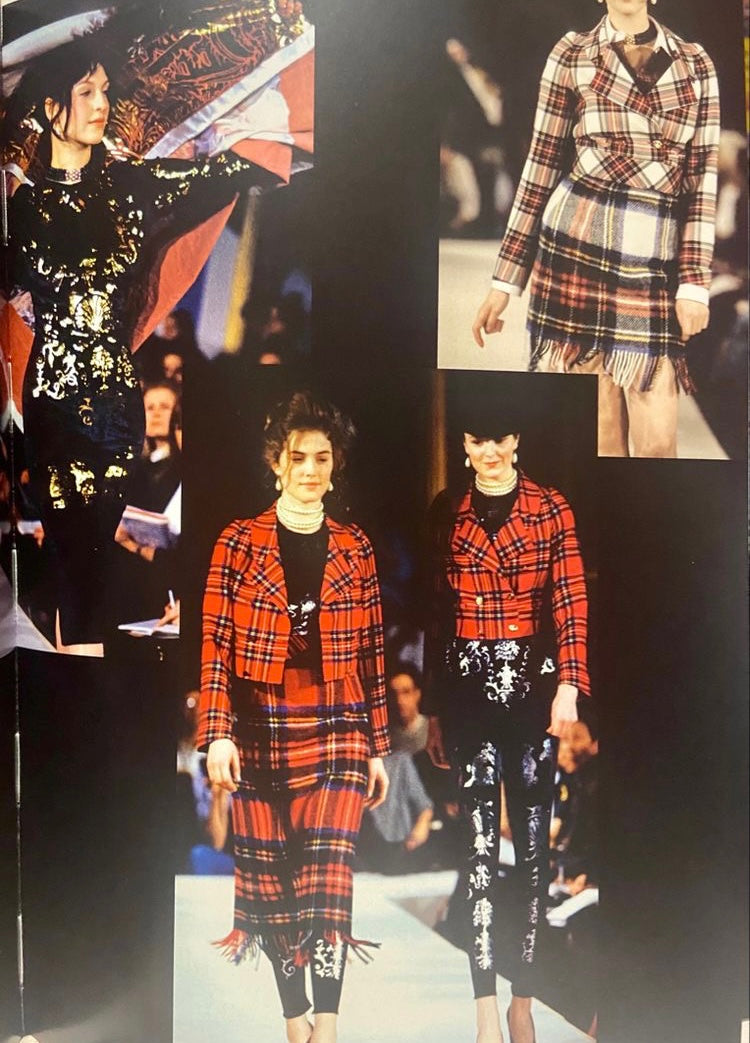Vivienne Westwood <br> F/W 1990 Portrait collection Boulle print t-shirt