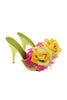 Giuseppe Zanotti <br> 00's feathered flower metallic heels