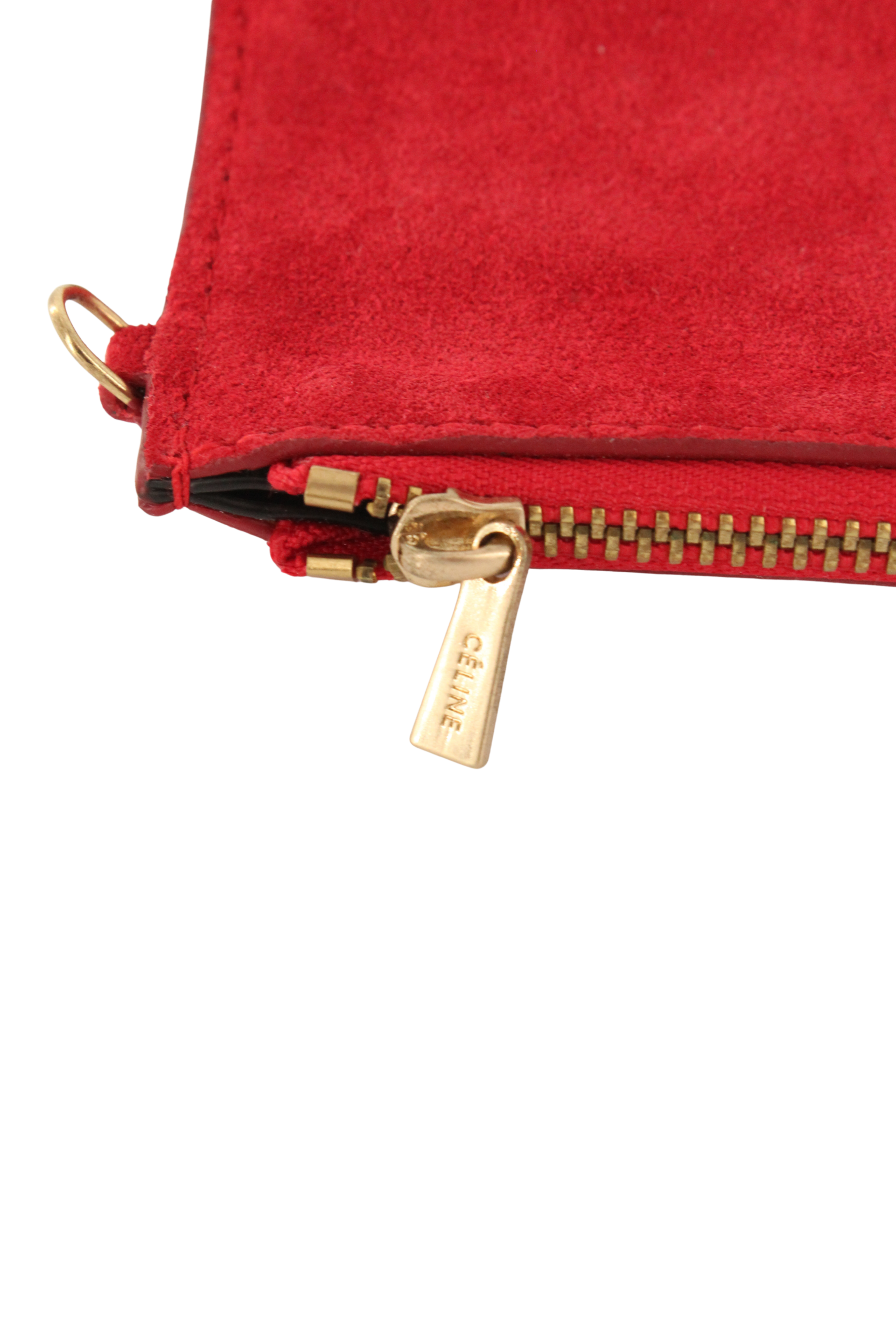 Céline <br> Phoebe Philo Resort 2012 suede Gourmette slouch hobo bag