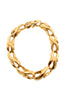 Givenchy <br> 80's gold plated decorative link choker necklace