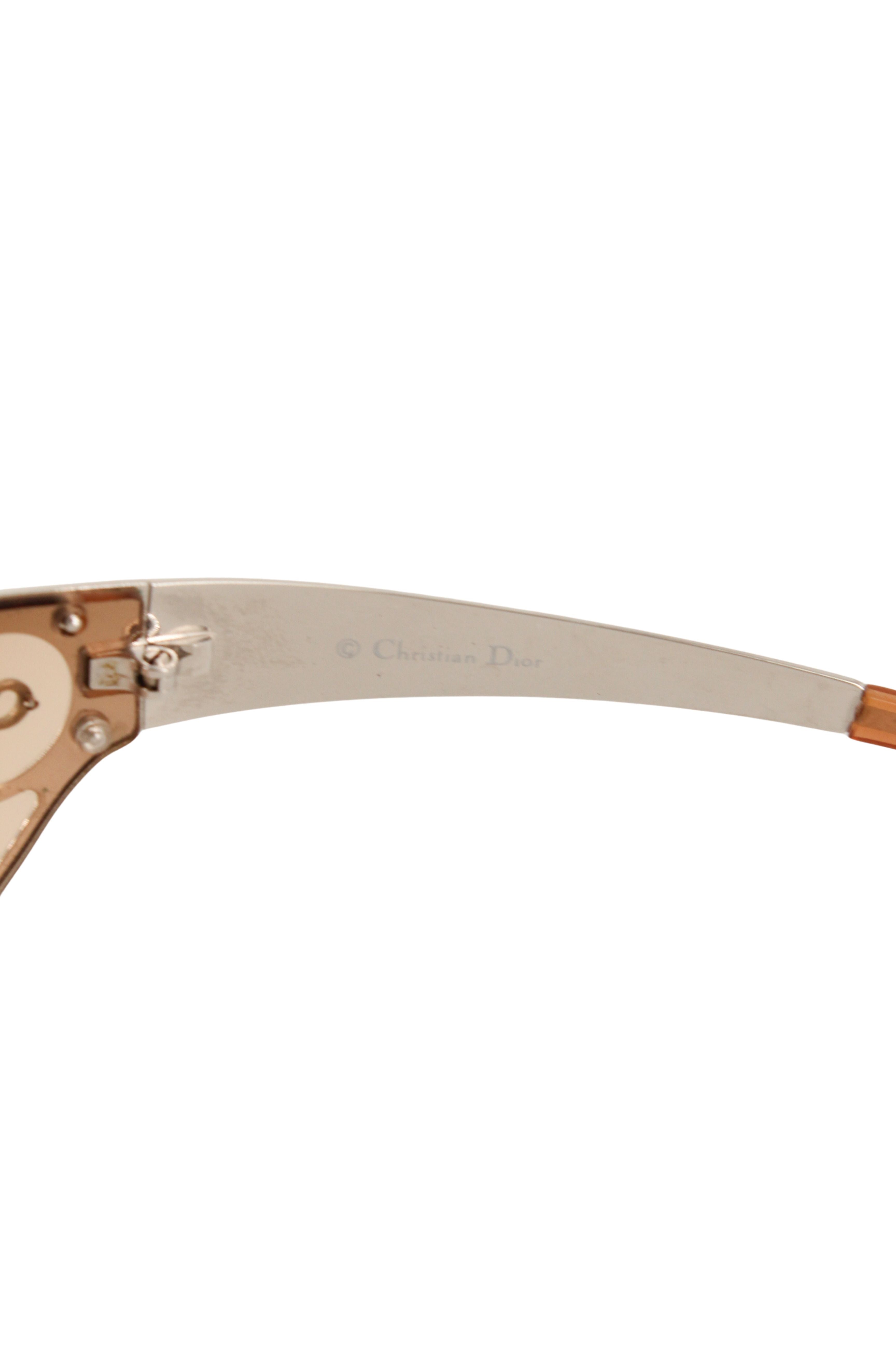 Christian Dior <br> 2000's John Galliano DiorStart wrap logo sunglasses