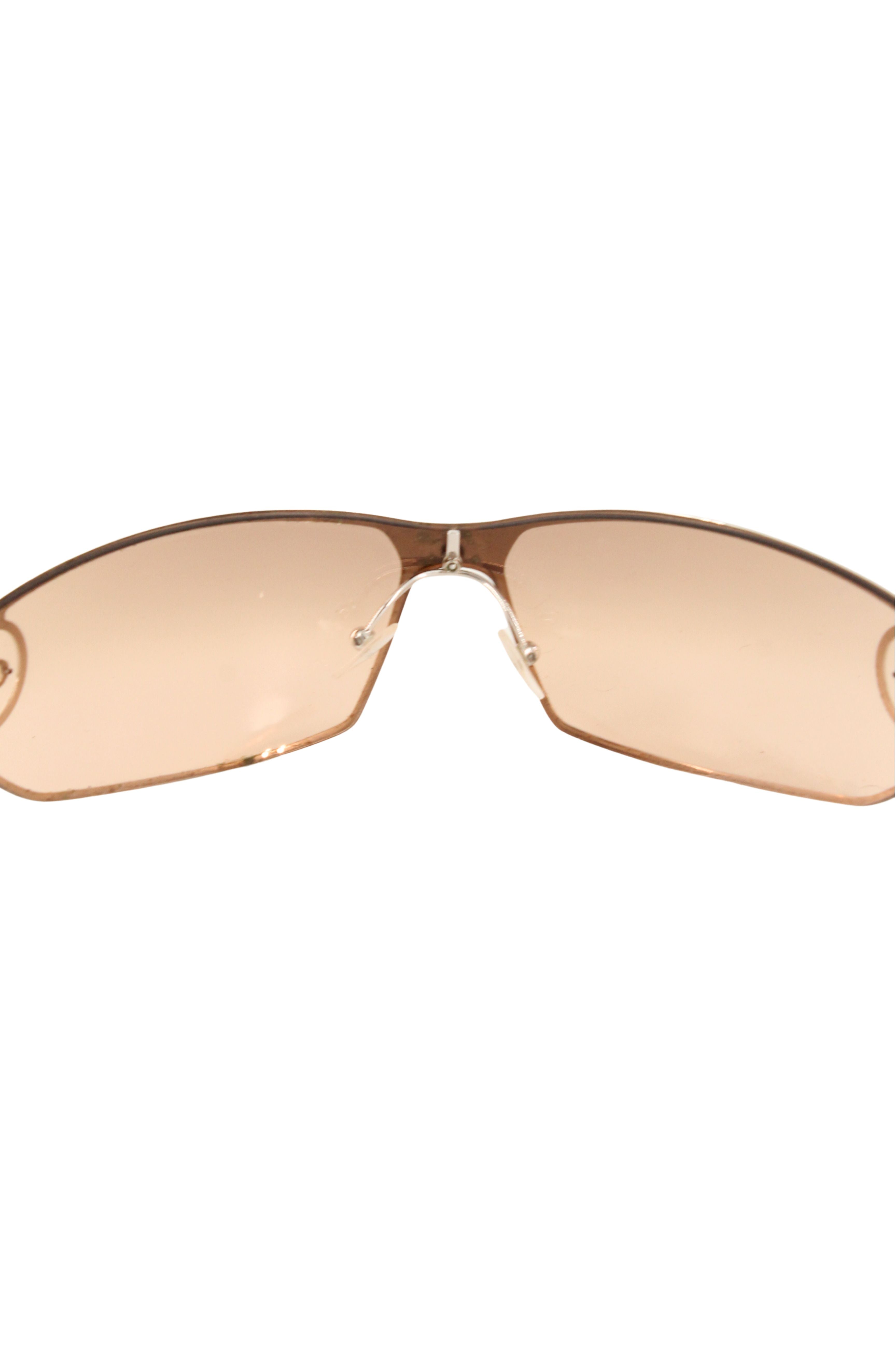 Christian Dior <br> 2000's John Galliano DiorStart wrap logo sunglasses