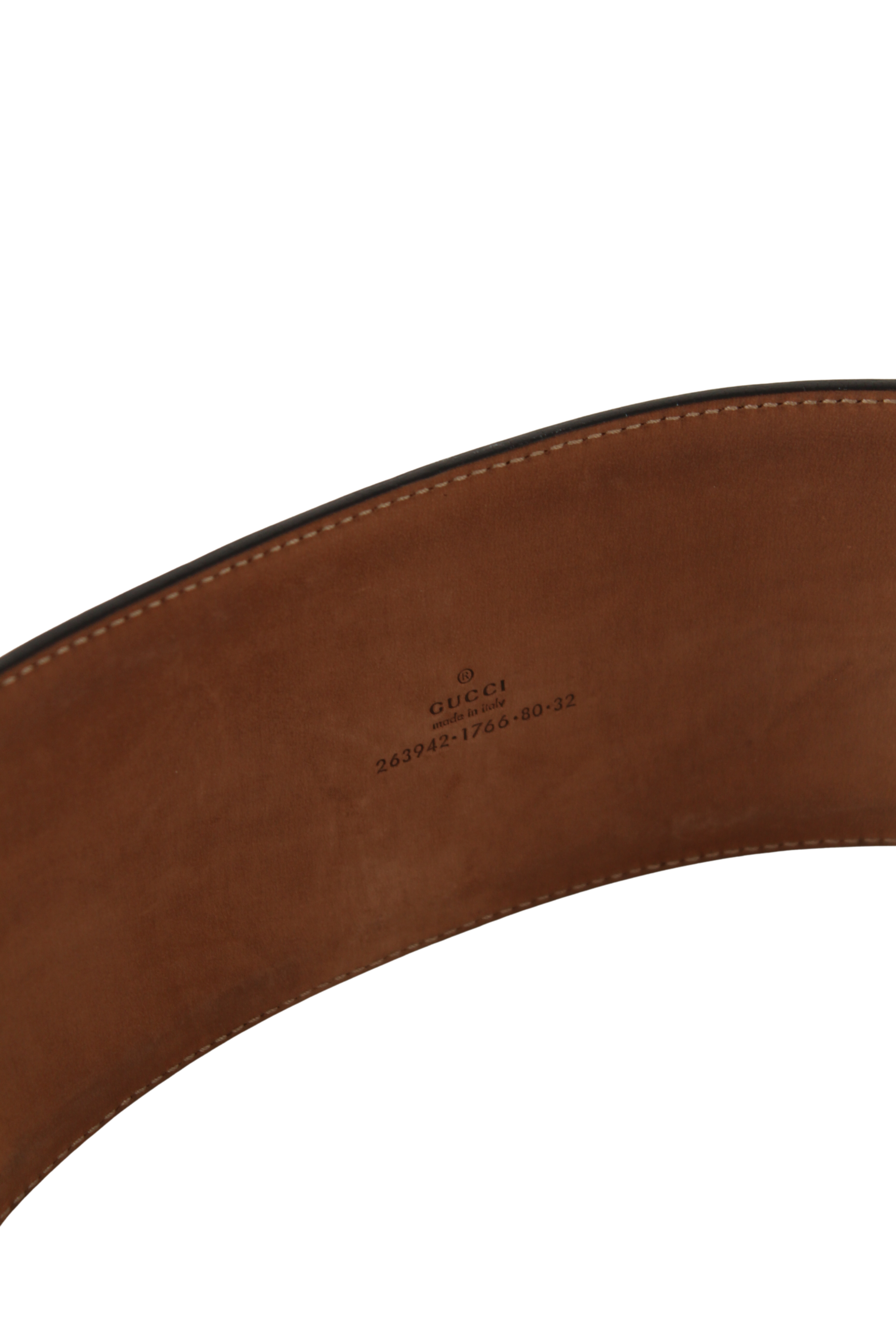 Gucci <br> S/S 2011 leather wrap belt with gold horse-bit buckle & tassel ties