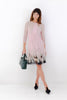 Prada <br> S/S 2012 runway & campaign silk chiffon flame dress