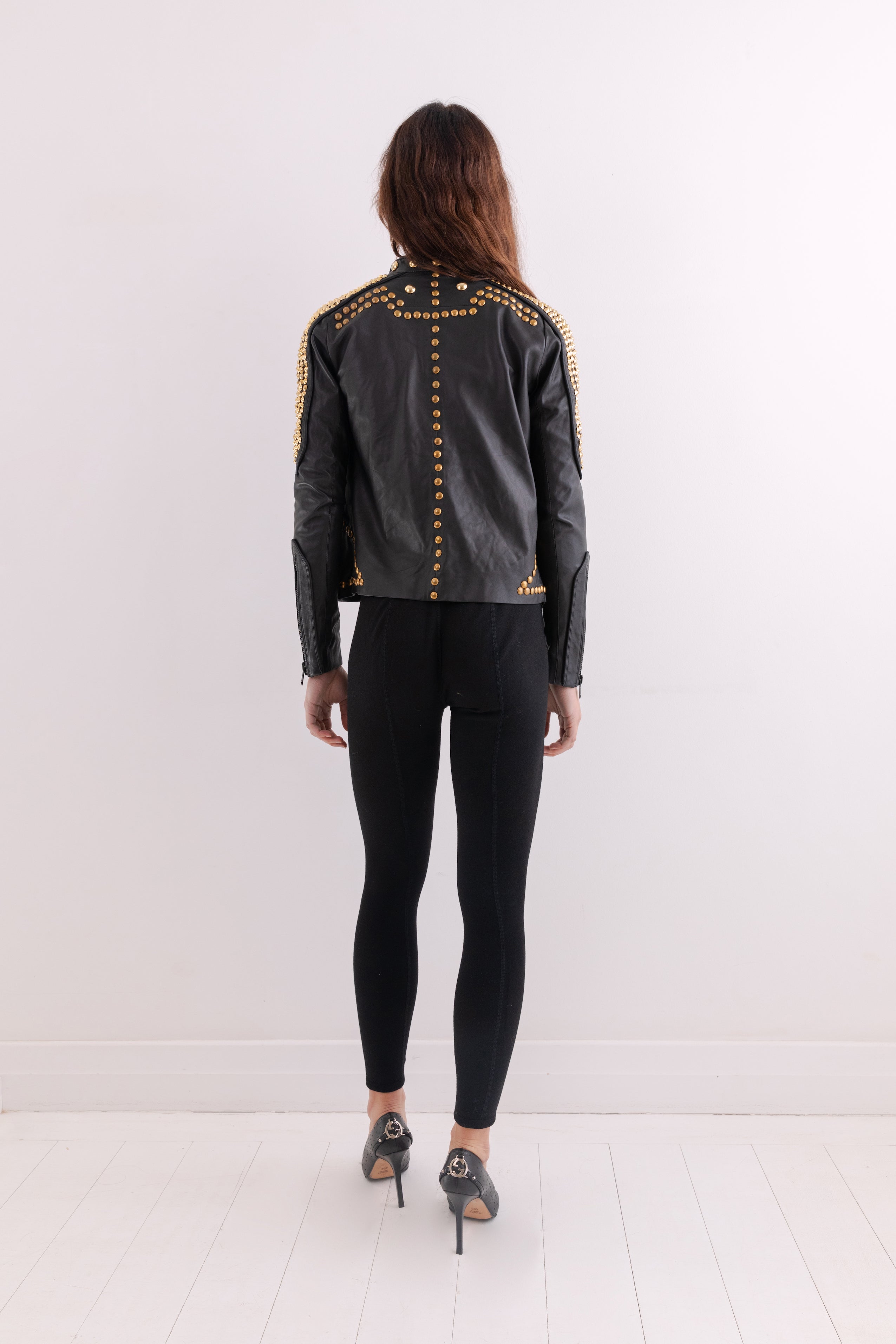 Givenchy <br> Resort 2010 studded leather jacket