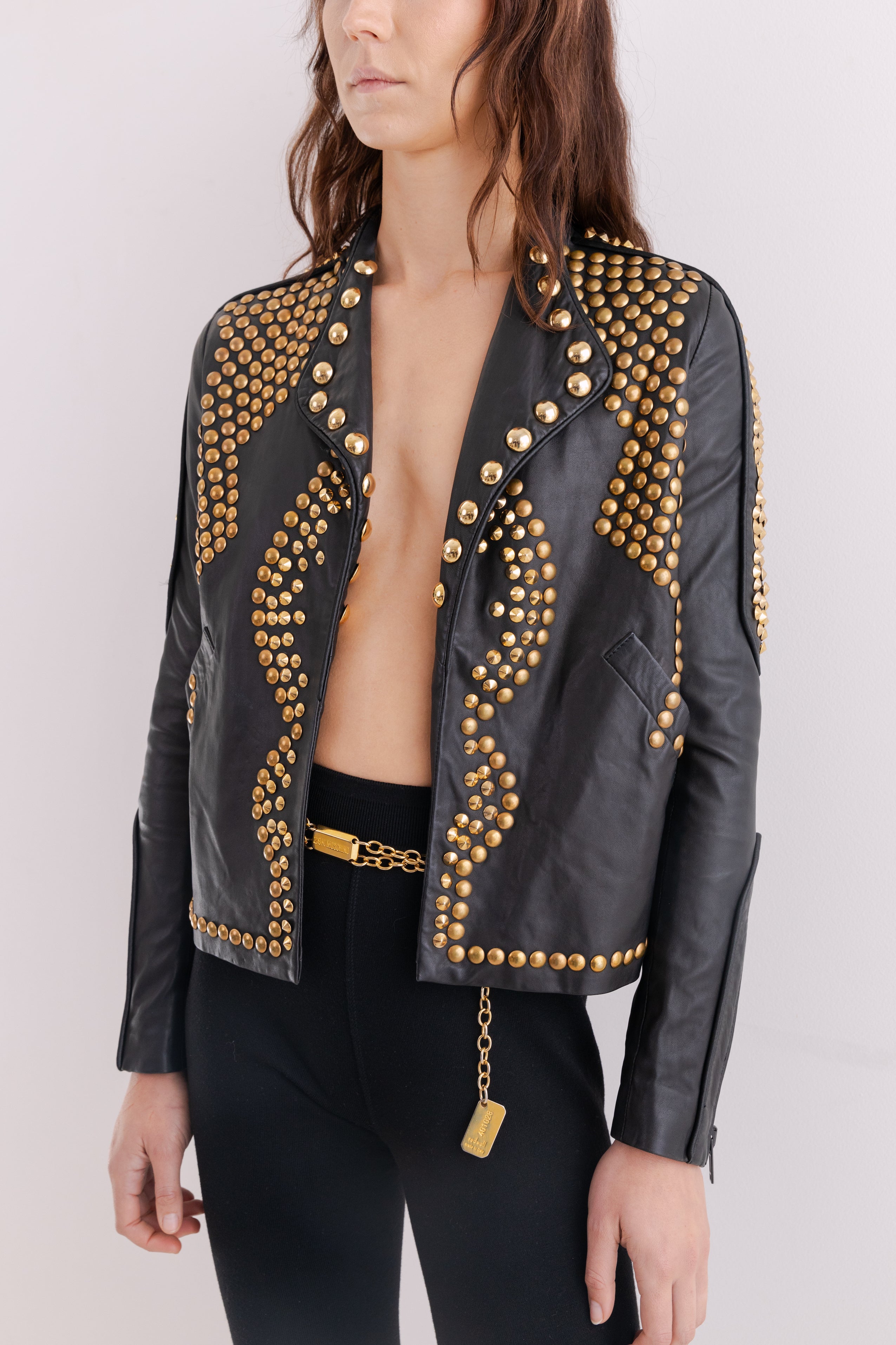 Givenchy <br> Resort 2010 studded leather jacket