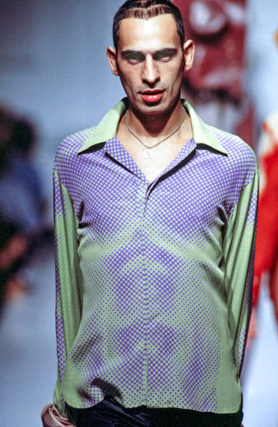 Jean Paul Gaultier <br> S/S 1996 Cyberbaba trompe l'oeil blazer
