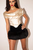 Vivienne Westwood <br> F/W 1993 'Anglomania' velvet & sheepskin mini skirt