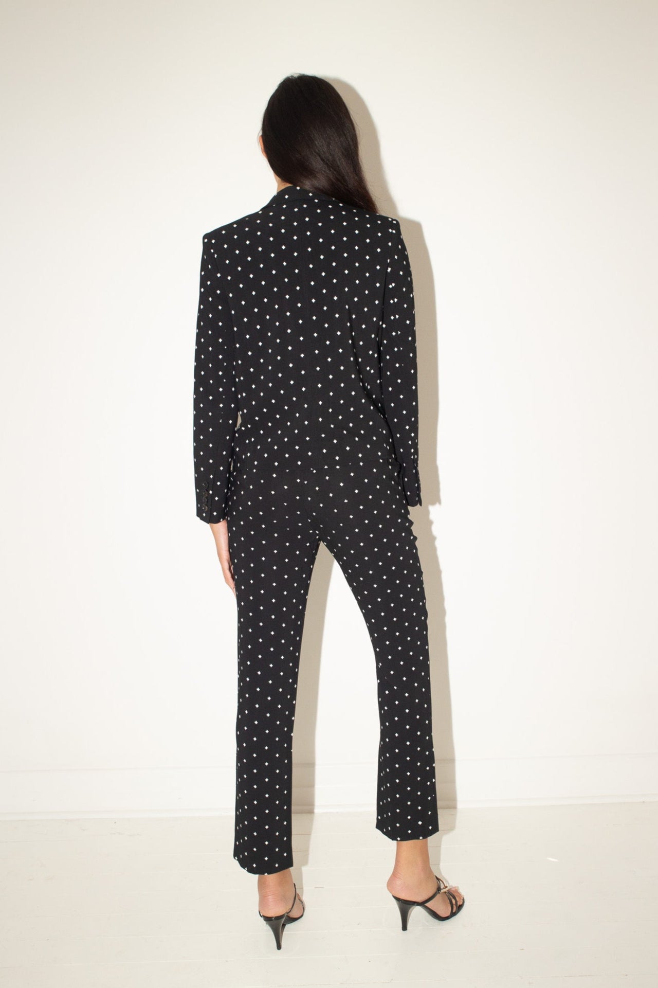 Givenchy <br> Pre-Fall 2015 Lookbook cross print tailored suit
