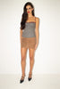 Gucci <br> 2000's Tom Ford suede ultra mini skirt