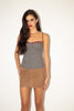Dolce & Gabbana <br> D&G 2000's tweed & lace bustier
