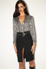 Gucci <br> Tom Ford S/S 2000 slinky python print button down shirt