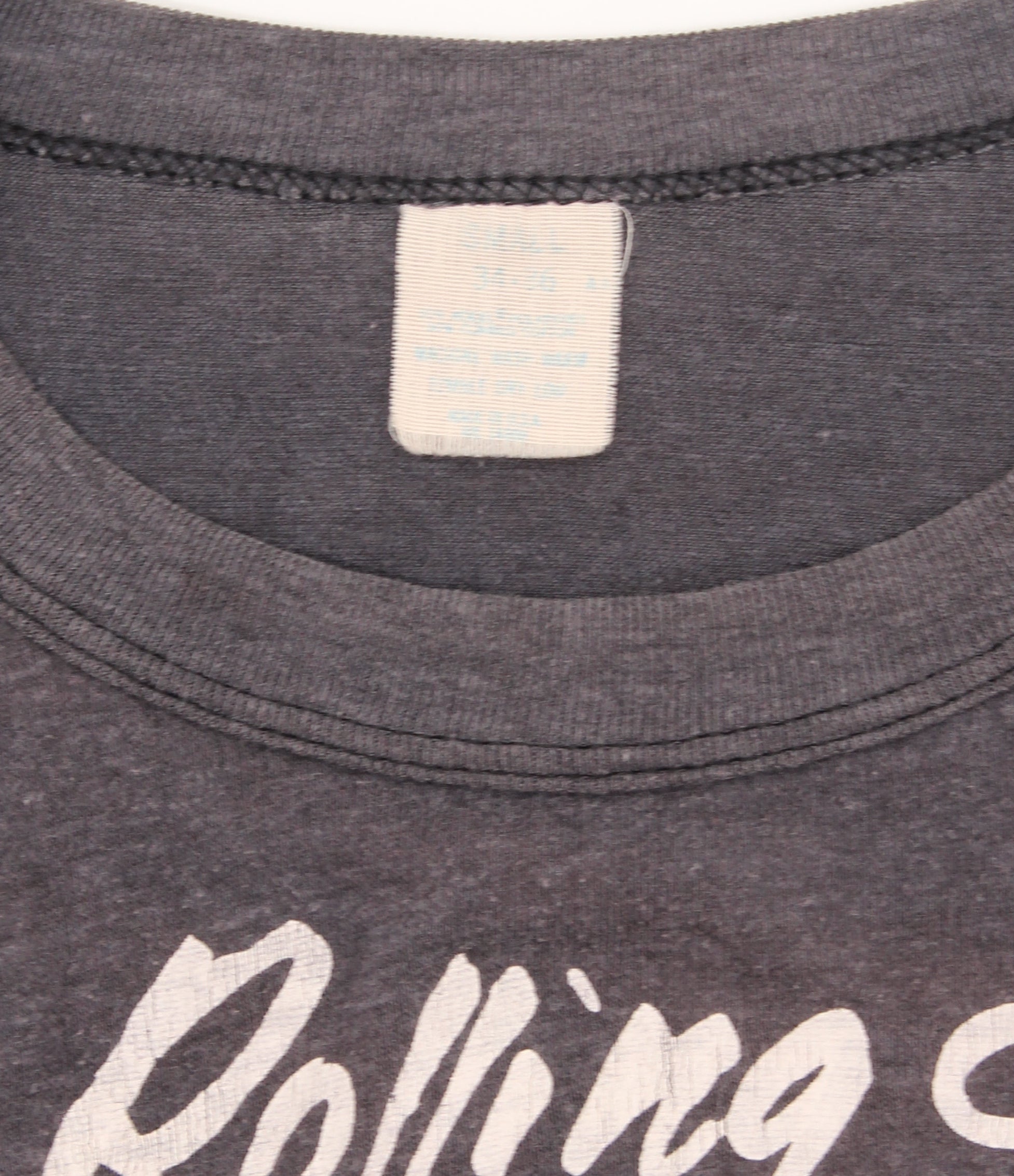 Vintage <br> 1981 Rolling Stones original single stitch tour t-shirt