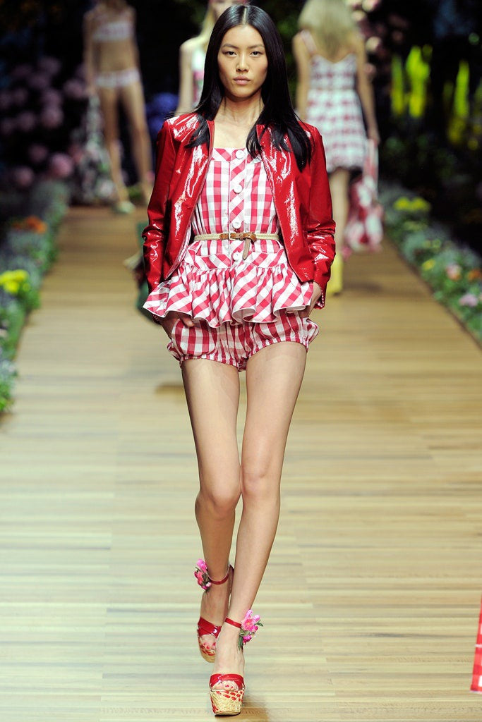 Dolce & Gabbana <br> S/S 2011 D&G gingham bloomers