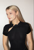 Philosophy Di Alberta Ferretti <br> 90's sequin sleeve cut-out top