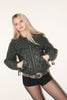 Isabel Marant <br> Mainline studded & quilted leather bomber jacket