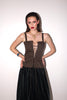 Yves Saint Laurent <br> S/S 1977 Rive Gauche lace up corset bustier