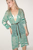 Missoni <br> Signature zig-zag crochet knit cover-up robe