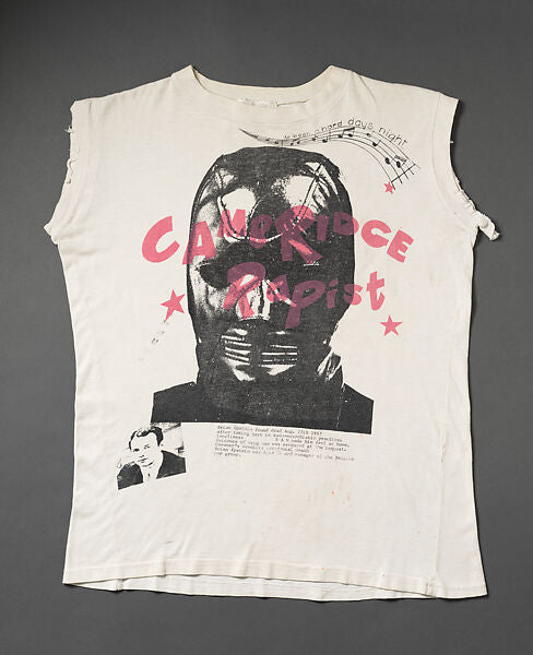 Vivienne Westwood <br> 70's Seditionaries Cambridge Rapist tank Top