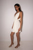 Plein Sud <br> 90's draped & pleated goddess mini dress