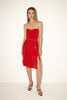Lanvin <br> Resort 2012 strapless grecian draped dress