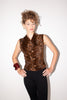Dolce & Gabbana <br> 90's faux fur leopard print waistcoat