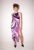 Emilio Pucci <br> F/W 2000 runway silk side slit maxi dress