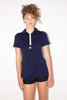 Courreges <br> 70's Hyperbole zipper logo tunic top