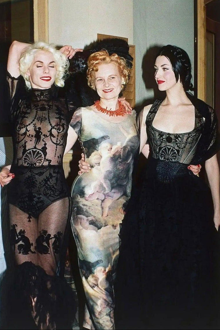 Vivienne Westwood <br> F/W 1991 'Dressing Up' Swarm Of Cupids gilt corset