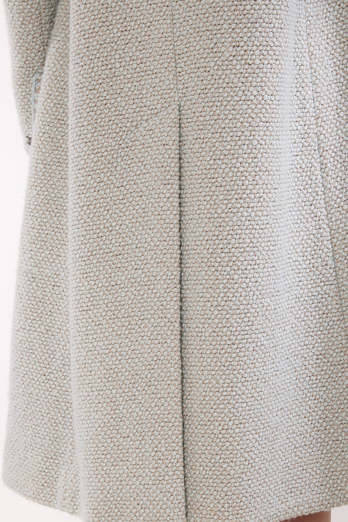 Chanel <br> F/W 2000 runway tweed coat, silk dress & belt ensemble