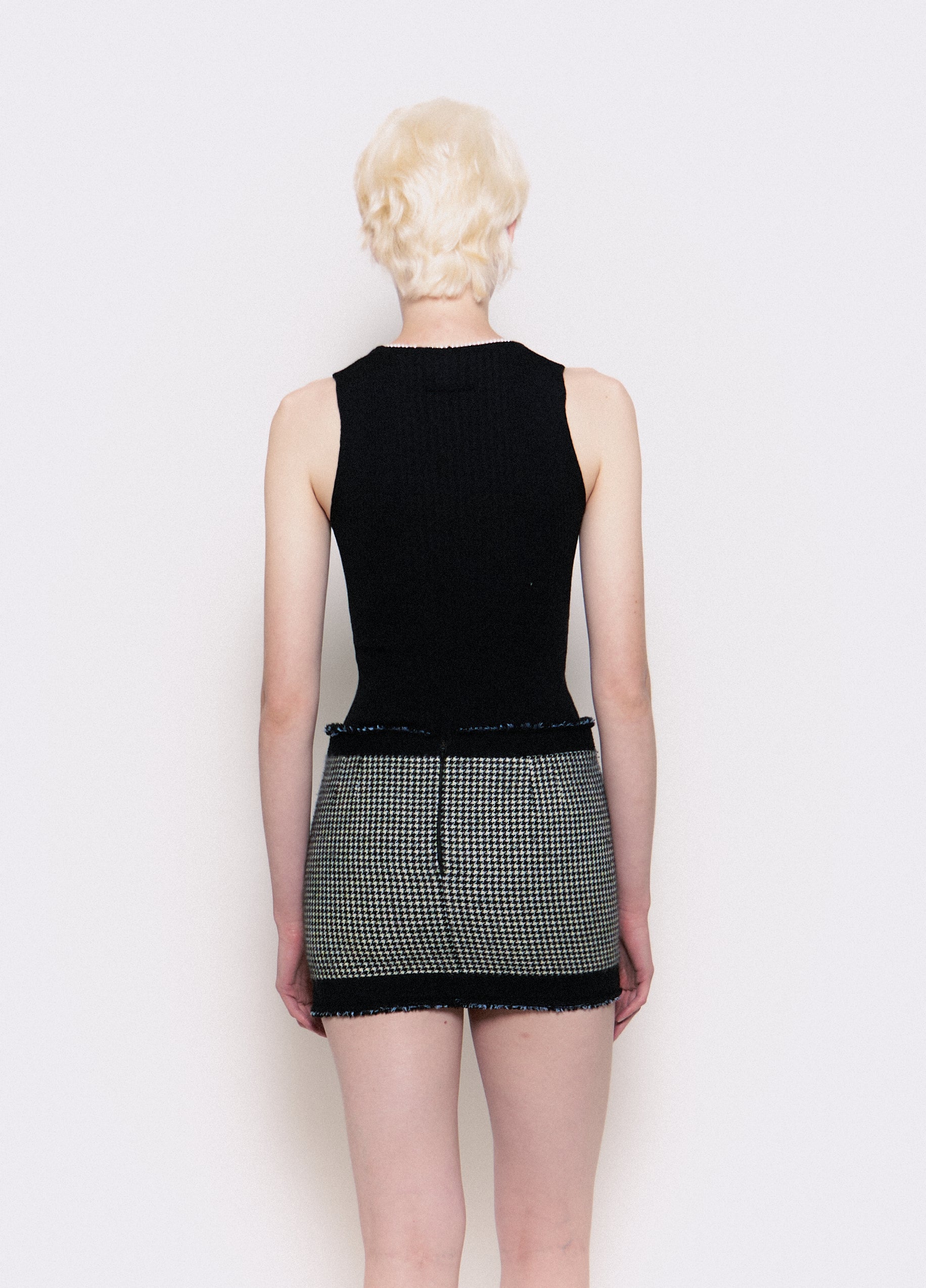 Balenciaga <br> Nicolas Ghesquière Pre-Fall 2008 tweed mini skirt