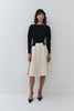Estevez <br> 60's silk pleat front cocktail dress