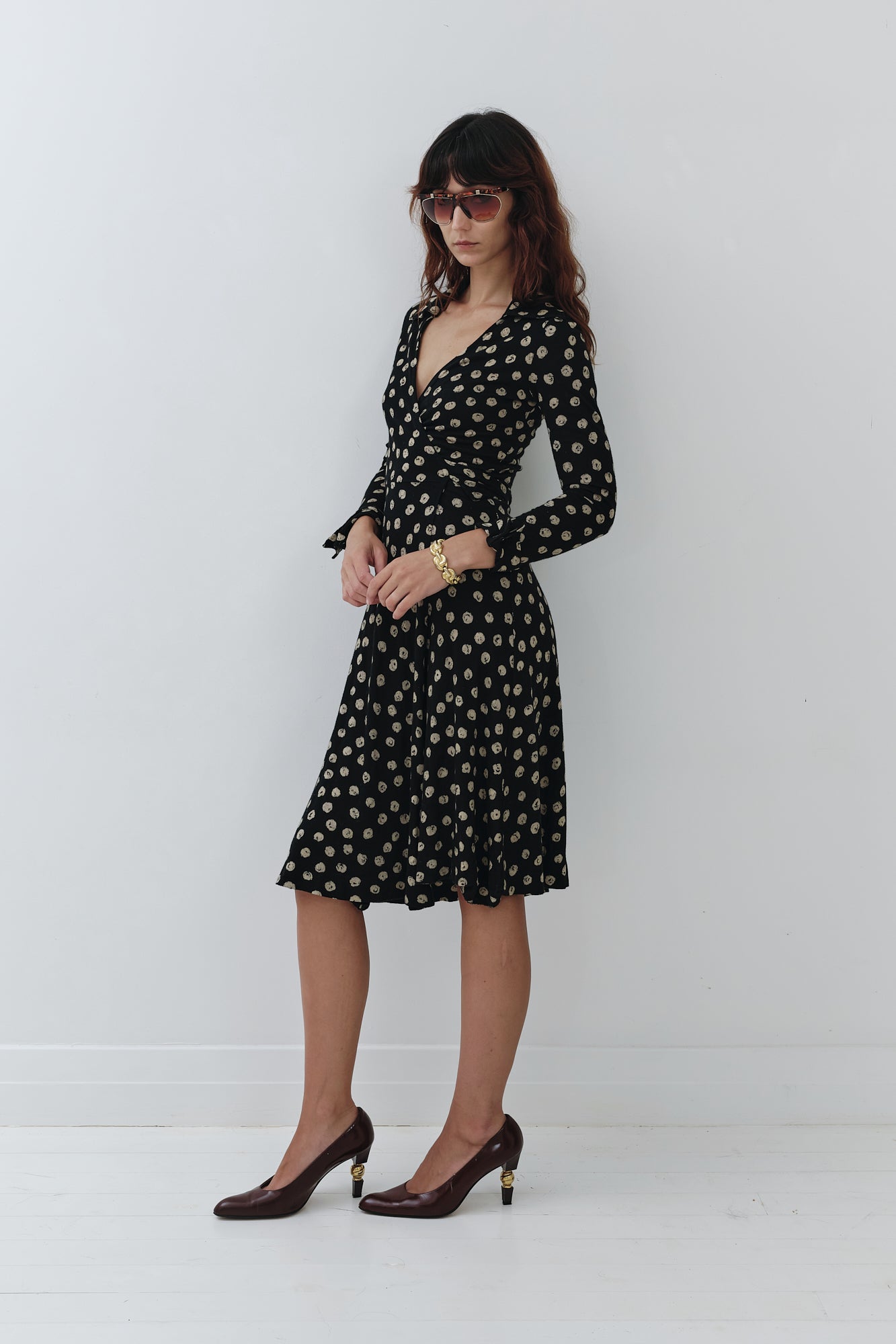 Diane Von Furstenberg <br> 70's iconic print wrap dress