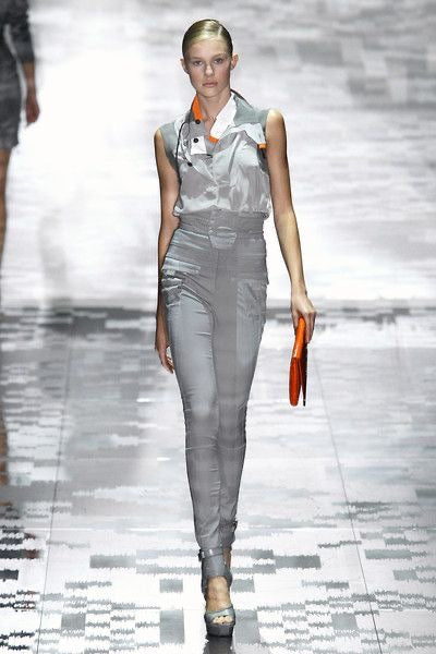 Gucci <br> S/S 2010 runway high waisted cargo pants
