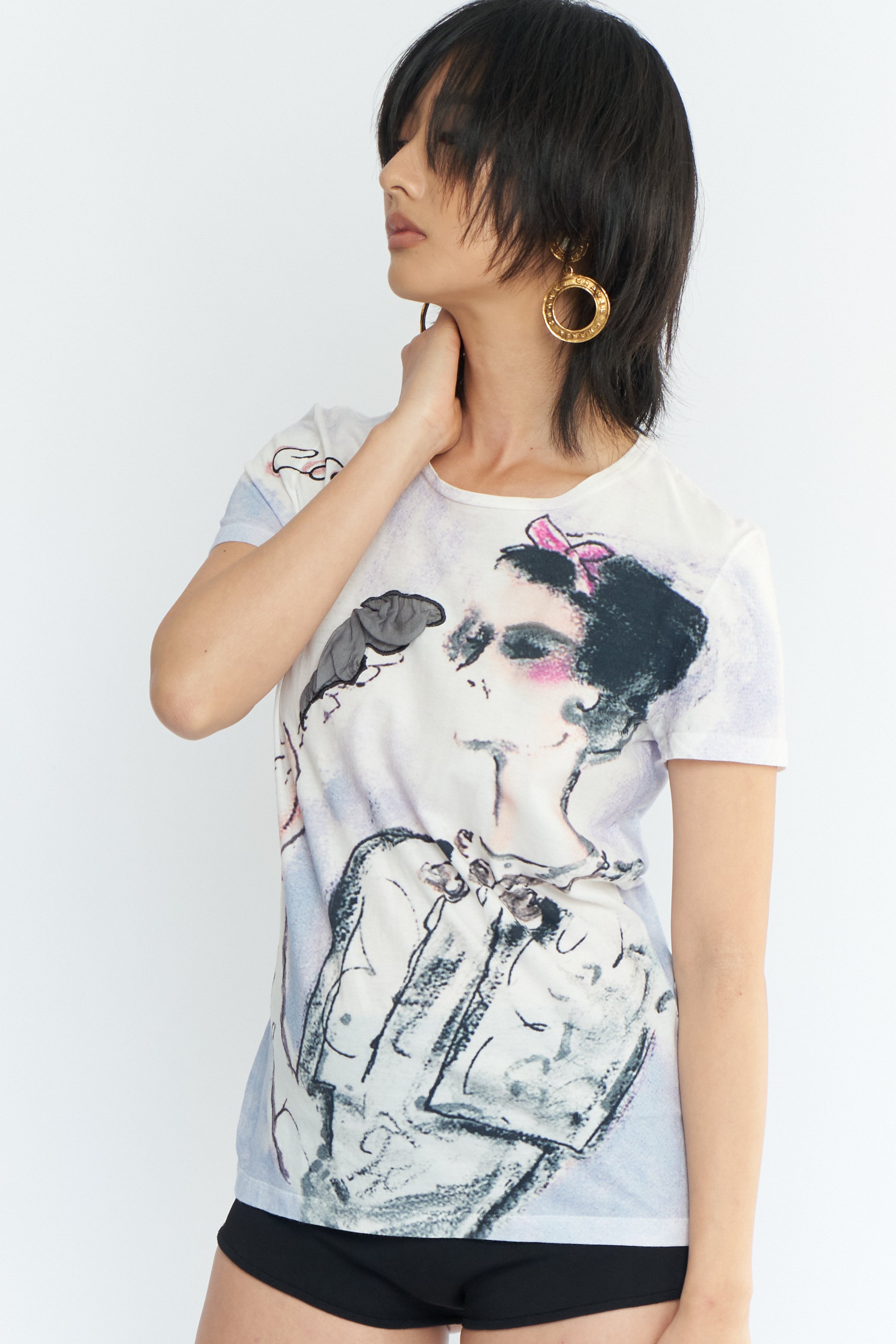 Chanel <br> S/S 2010 Coco Smoking t-shirt