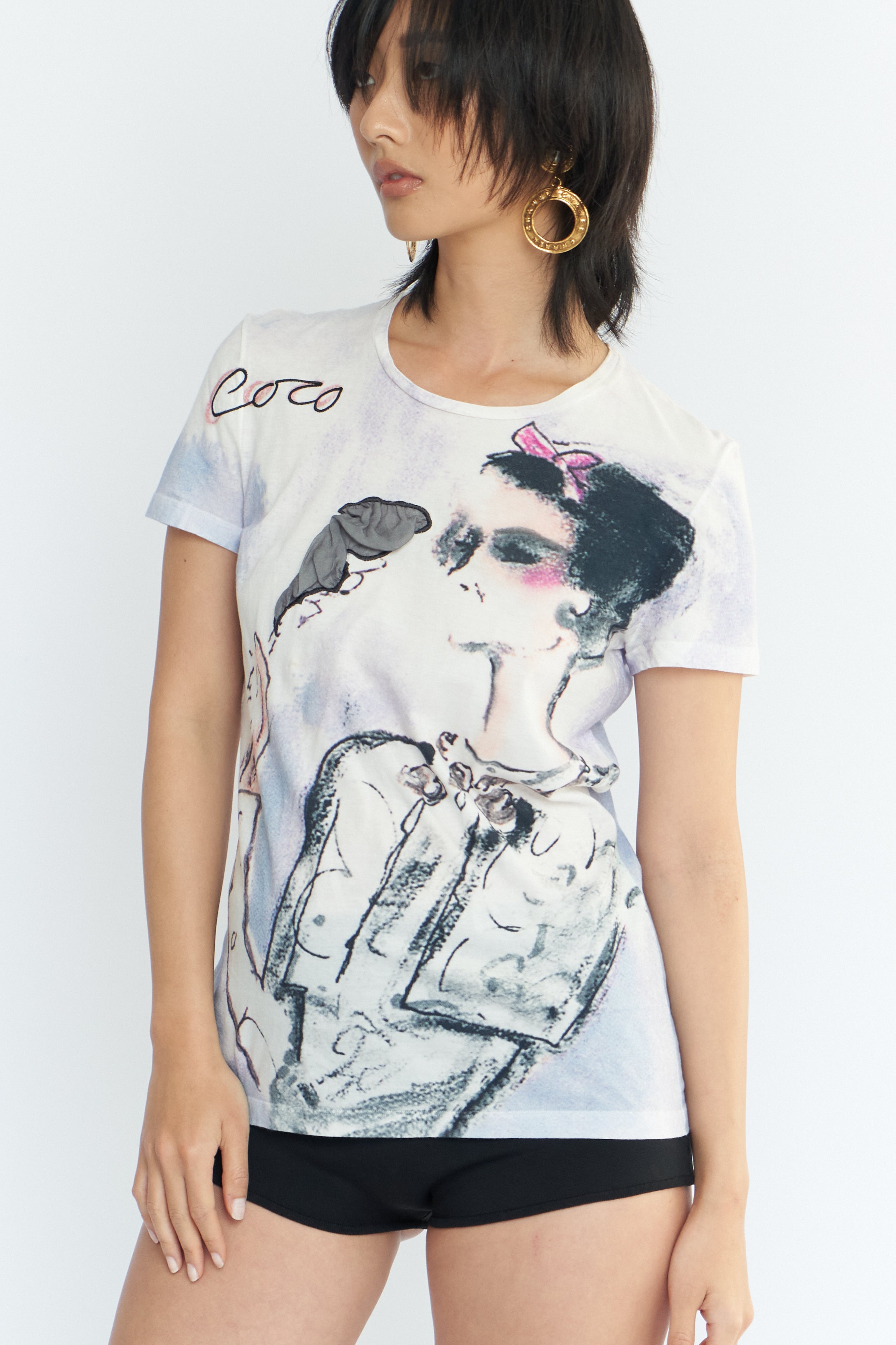 Chanel <br> S/S 2010 Coco Smoking t-shirt